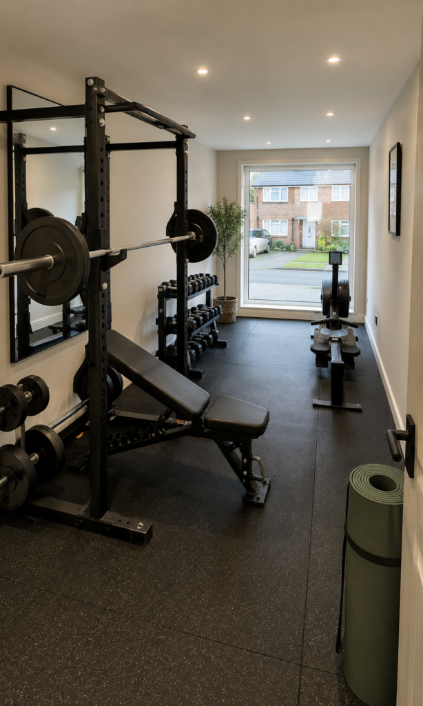 gym-garage -conversion