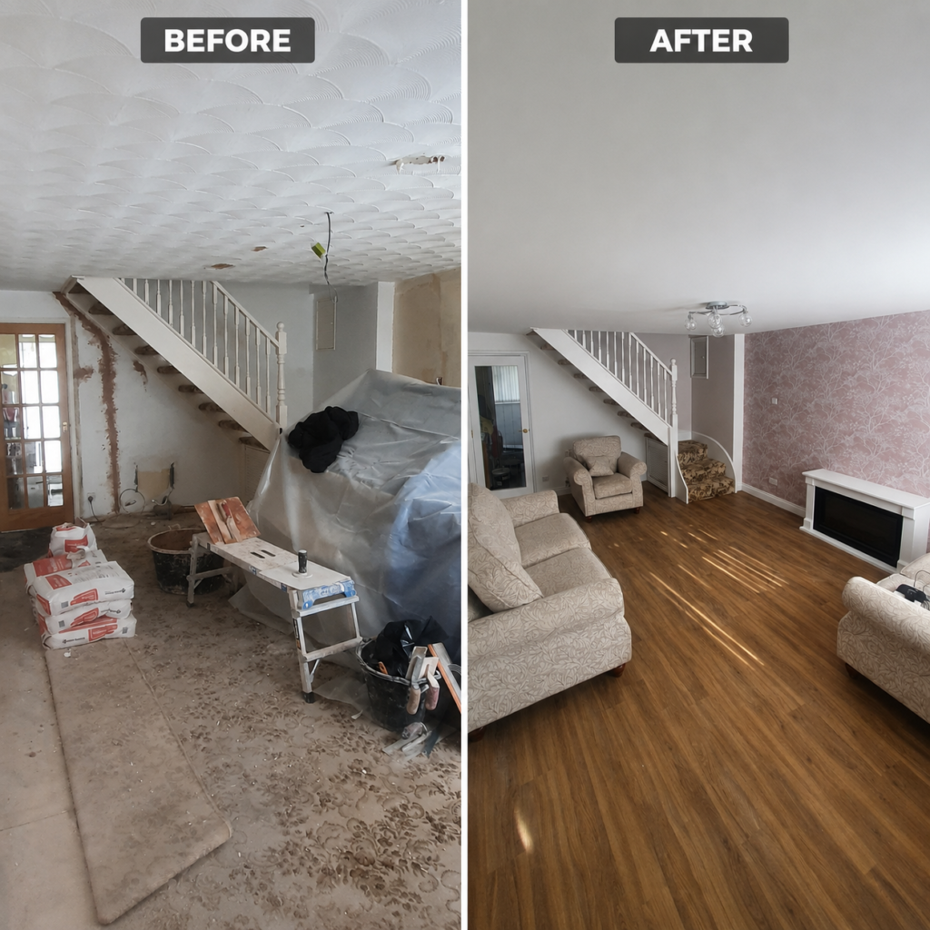 before-and-after-of-zeus-renovations-plastering-job