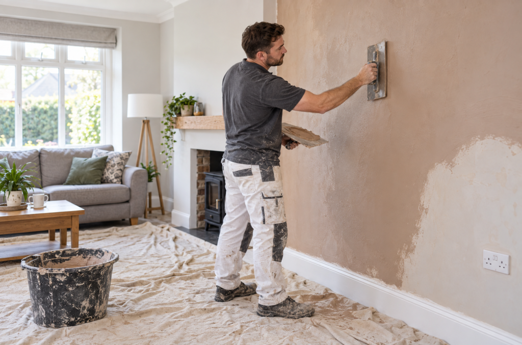 plasterer-at-work